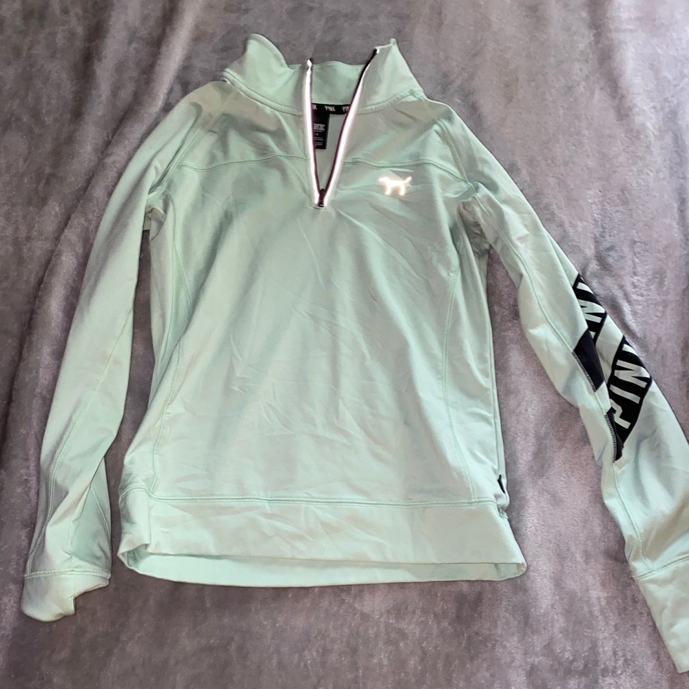 Pink 1/4 zip jacket